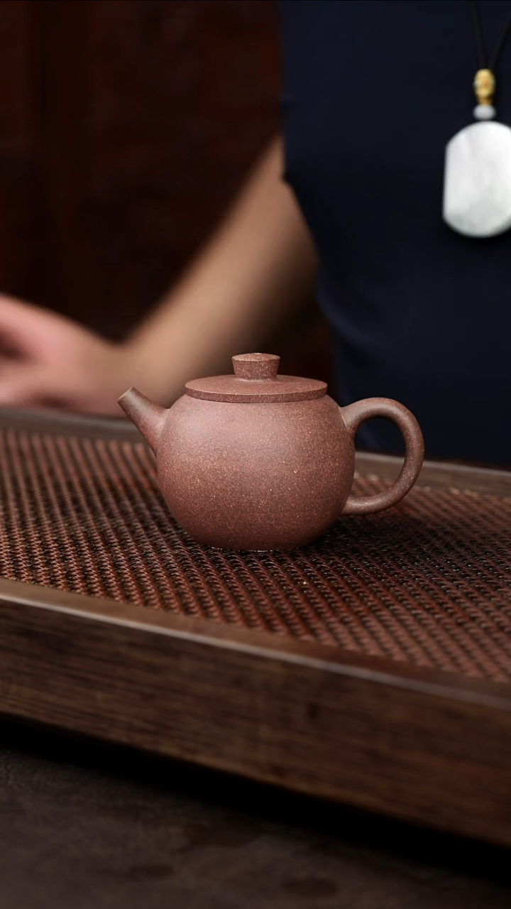 茶壶紫砂岩中泥巨轮【红】