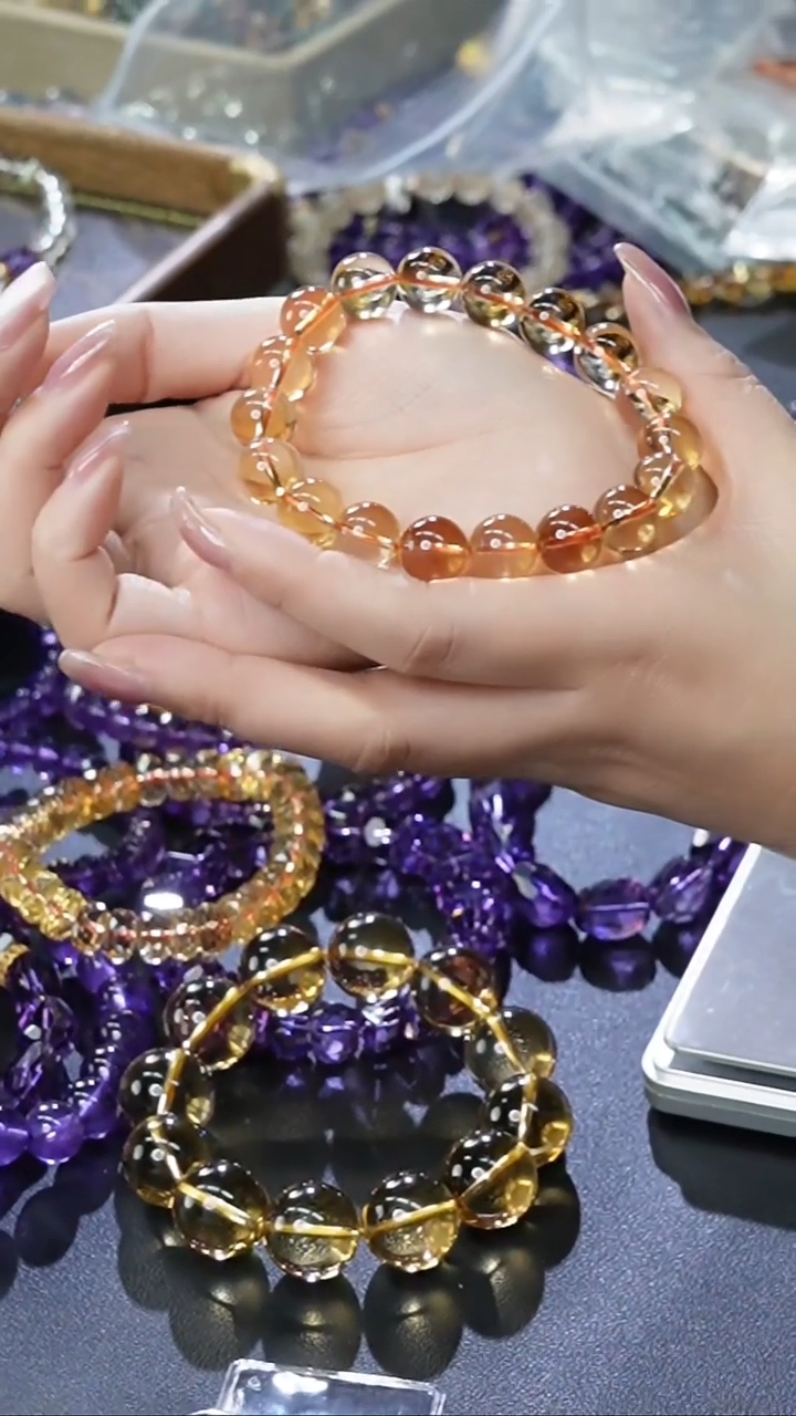 【闪购商品】水晶手串未镶嵌水晶0209046