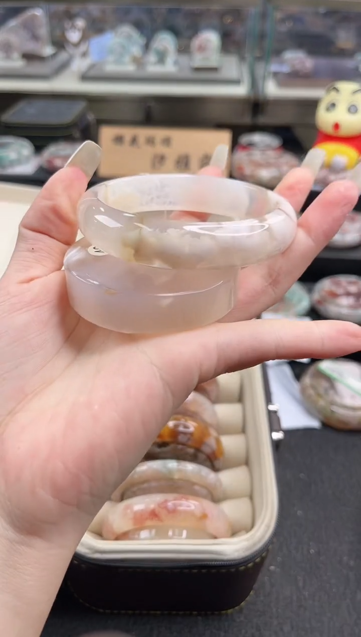未镶嵌手镯石英质玉62圈口 （赠品镯心）34327557