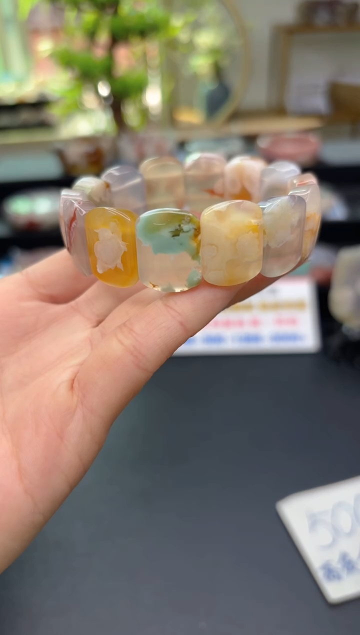 【闪购商品】石英质玉手链未镶嵌C599