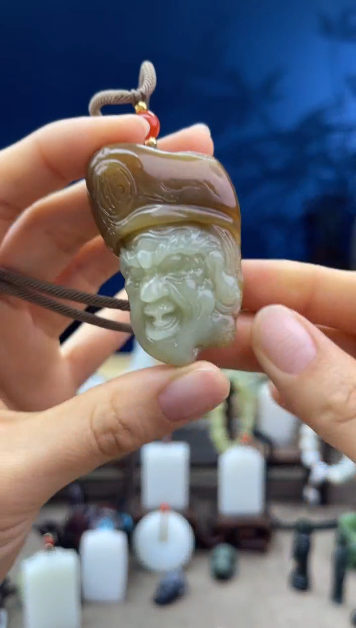 【闪购商品】和田玉（糖玉）颈饰未镶嵌1