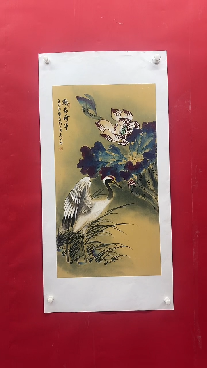 国画画家陆远华纯手绘原作