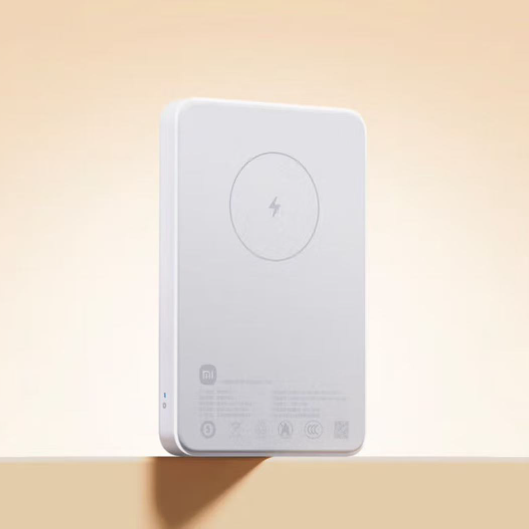 99新 Xiaomi/小米 磁吸充电宝5000mAh 7.5W超薄小巧便携 可上飞机