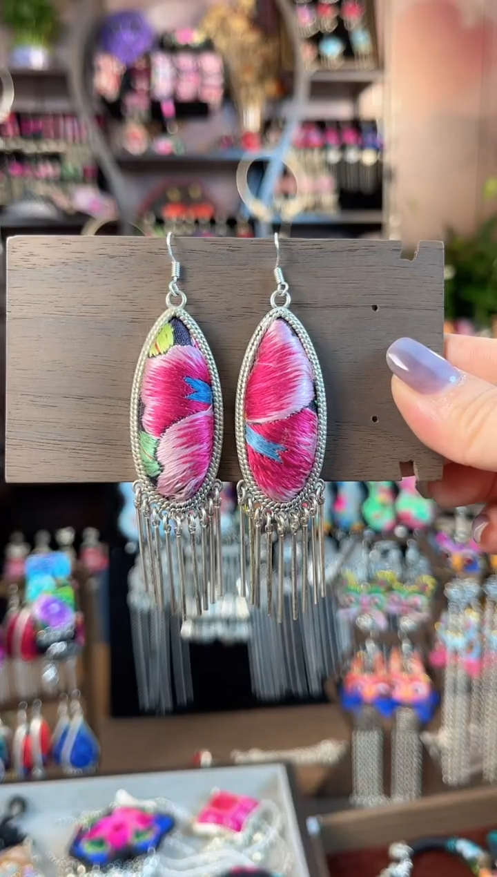 织绣民族风手工非遗老绣饰品289