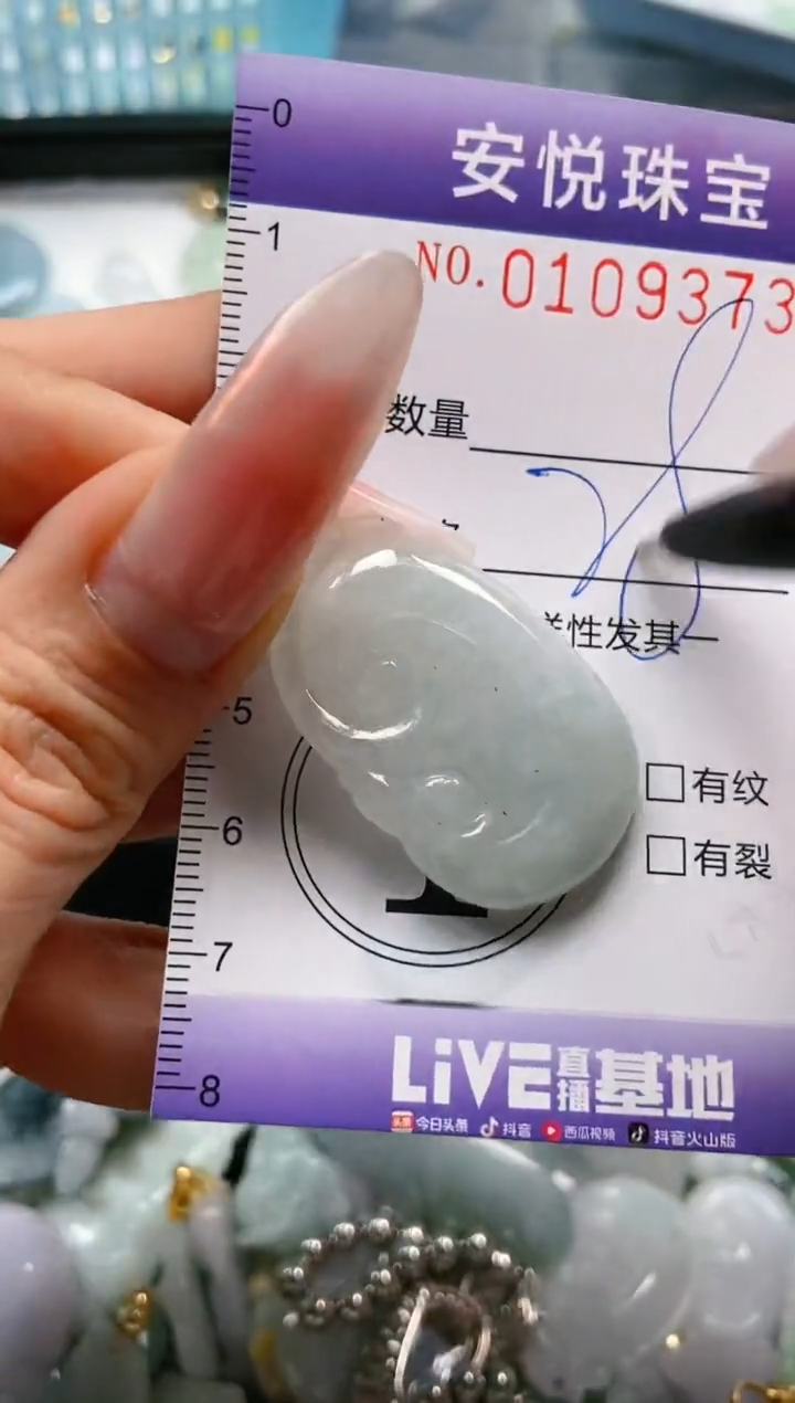 【闪购商品】翡翠颈饰未镶嵌闪购0109373