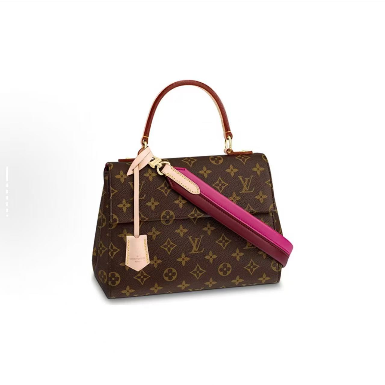 99新 LouisVuitton/路易威登 静文专属 LV老花克鲁尼bb包 FB1104