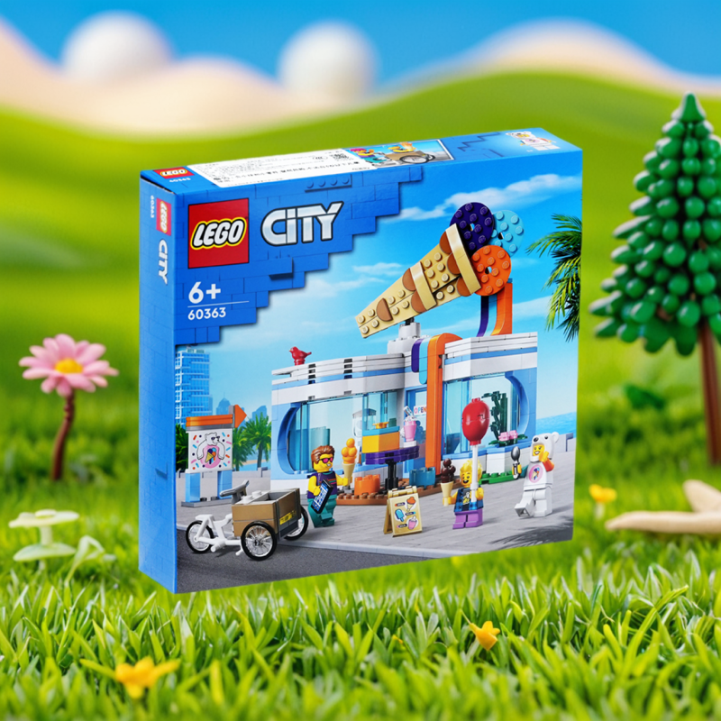 LEGO/乐高积木60363积木玩具冰淇淋店1盒.