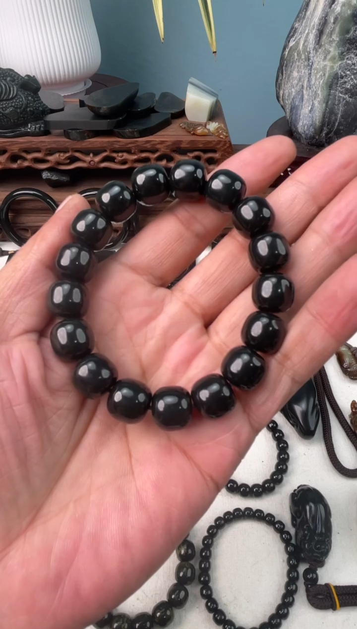 手链未镶嵌和田玉新疆皮勒村塔青卡13