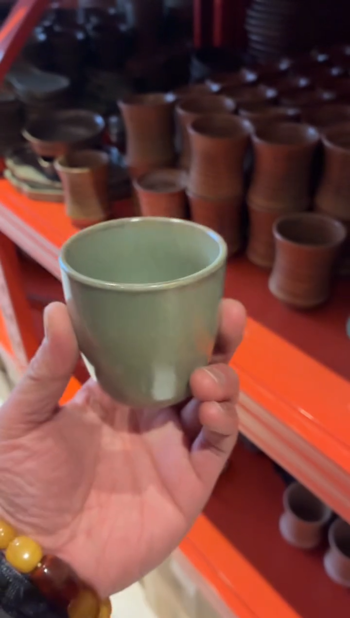 瓷片远山小水杯（福利款）