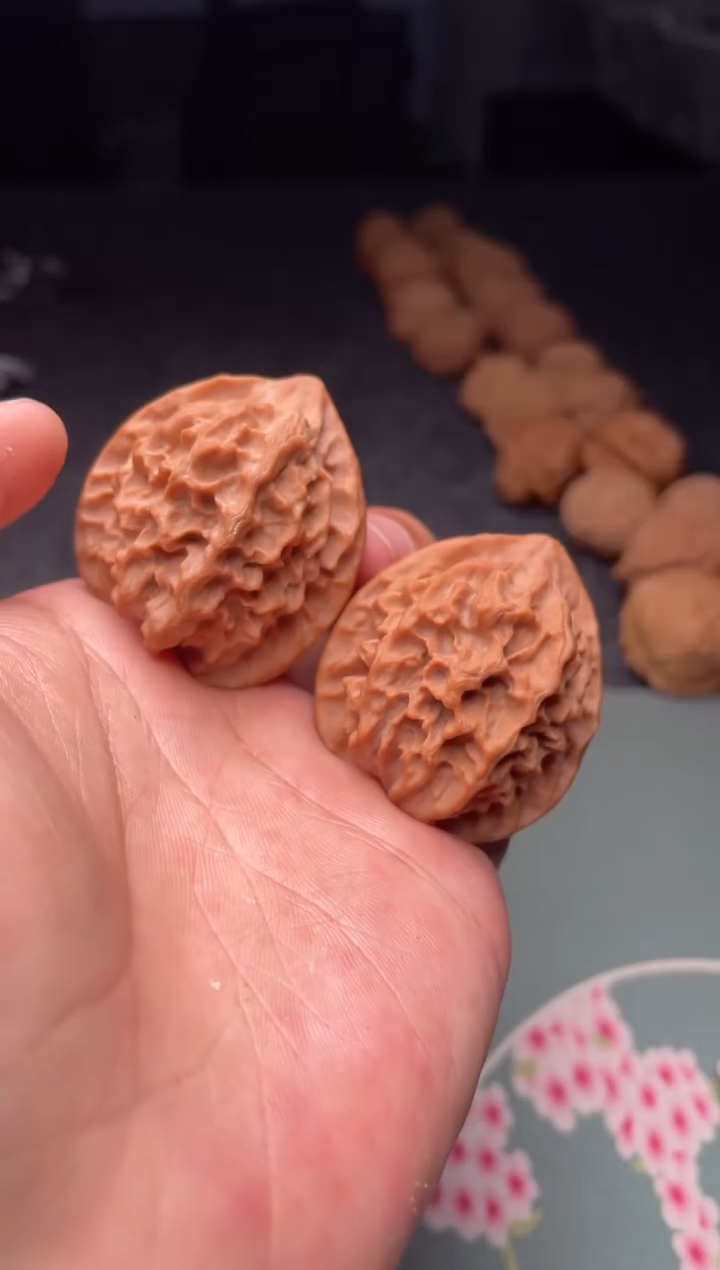 把件文玩核桃a189   龙鳞 39尺