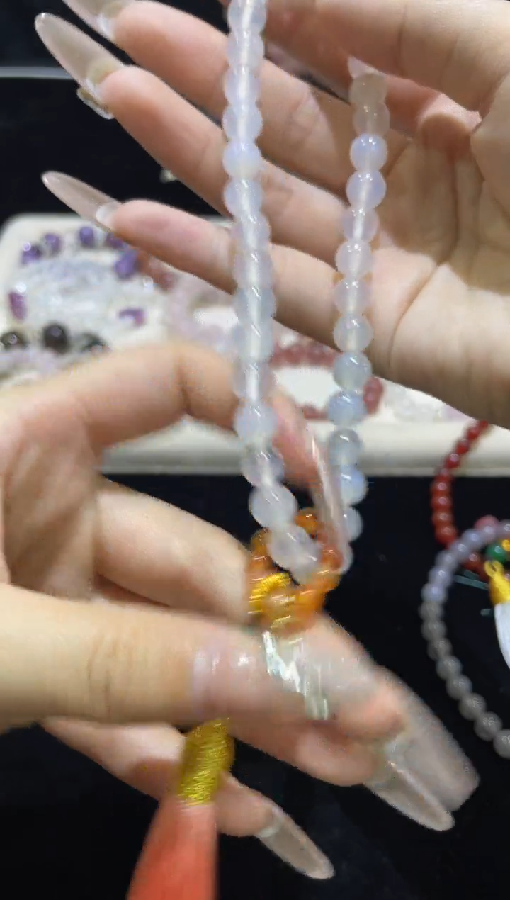 【闪购商品】水晶手链合金14浮力007