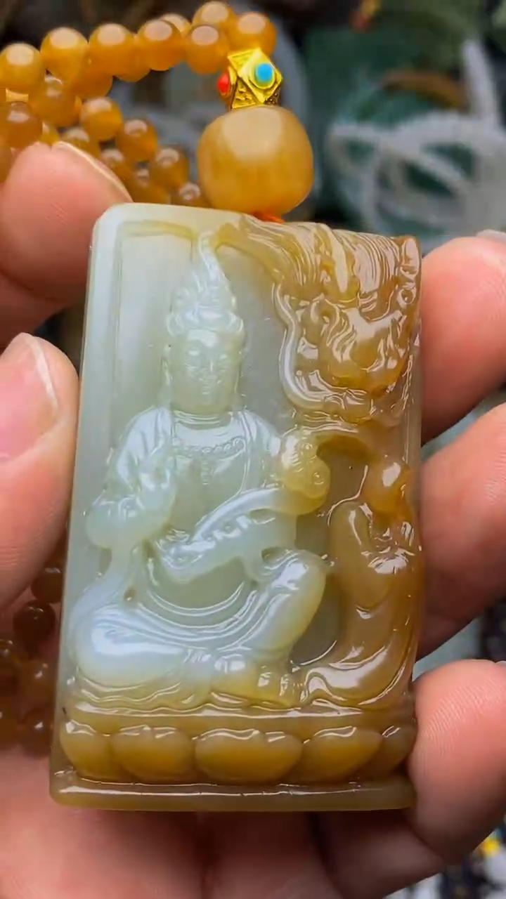 未镶嵌和田玉挂件1