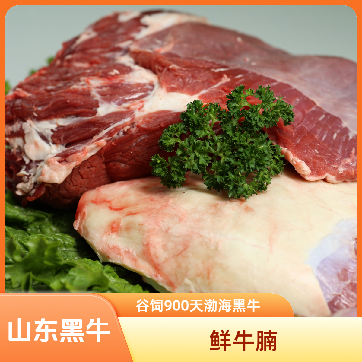 【鲜牛腩】原切黑牛肉2-5斤 谷饲900天 现宰鲜发 炖煮煲汤食材