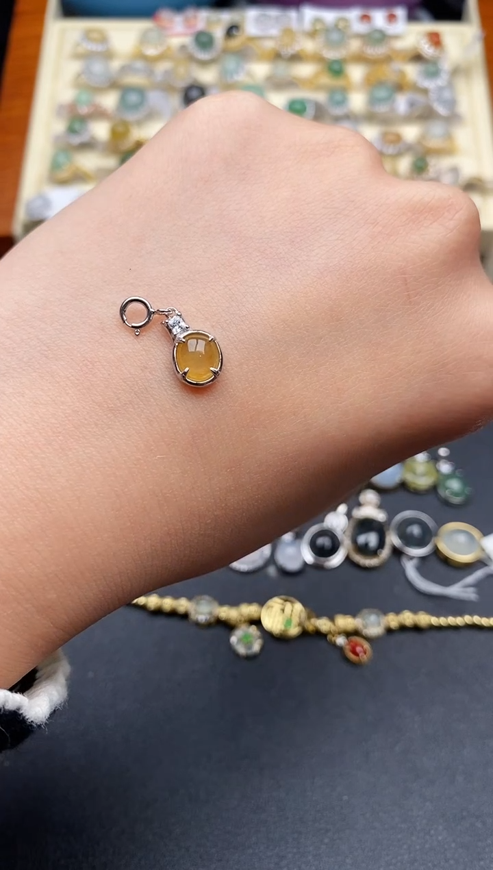 翡翠银S925镶嵌戒指77777777+3