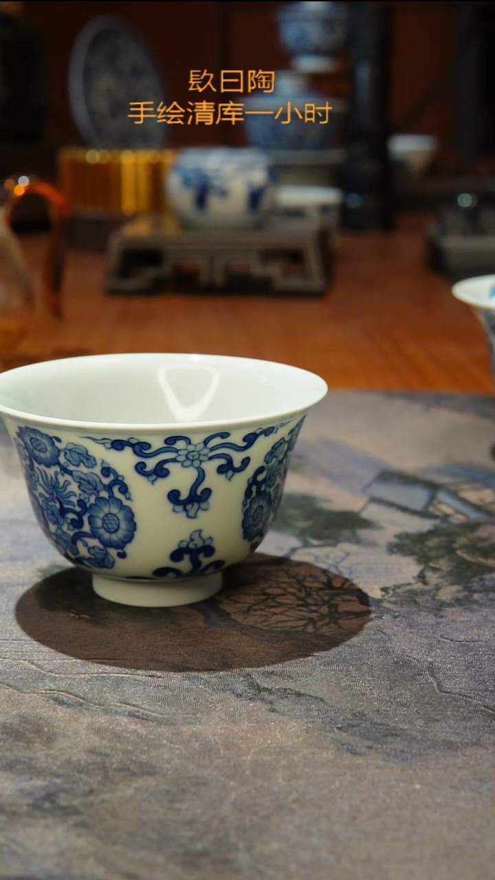 景德镇镹曰陶手工手绘茶具