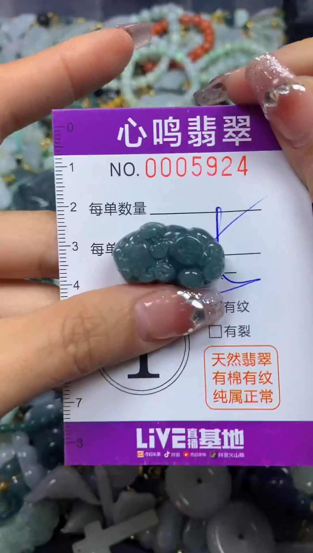 【闪购商品】翡翠颈饰未镶嵌闪购005924