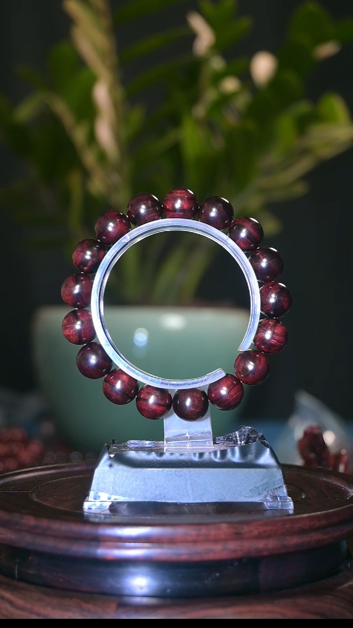 【闪购商品】黄花梨/降香黄檀手串/手链海南黄花梨老料紫油梨1.2