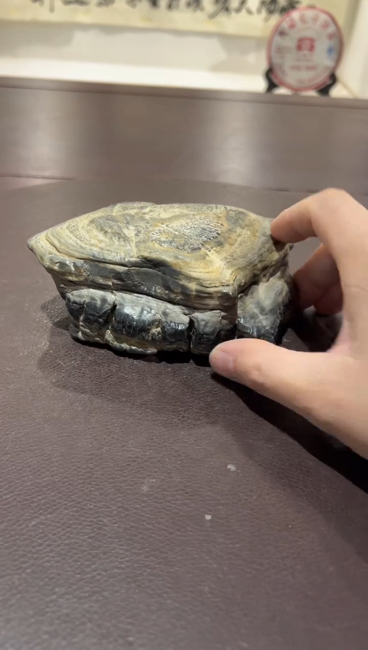 芯意境典雅砚台烟缸摆件