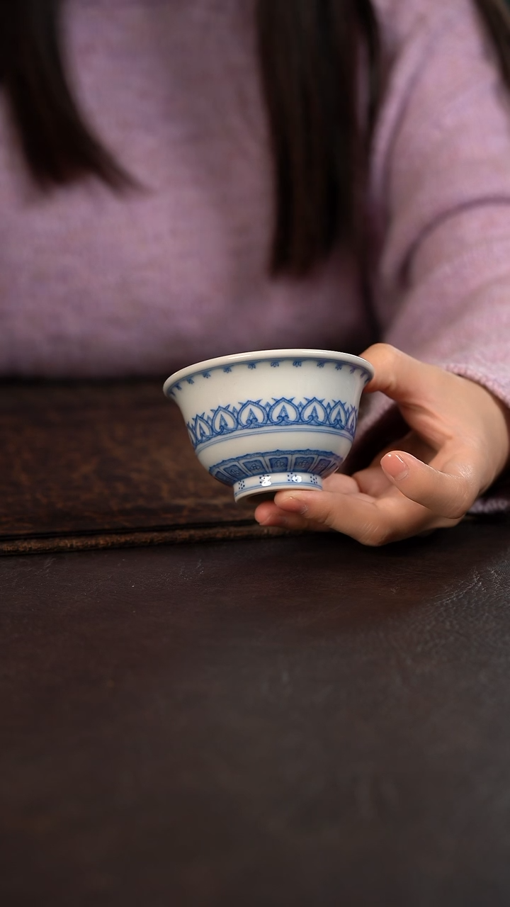 【闪购商品】杯聚澜堂点工宝相大压手杯