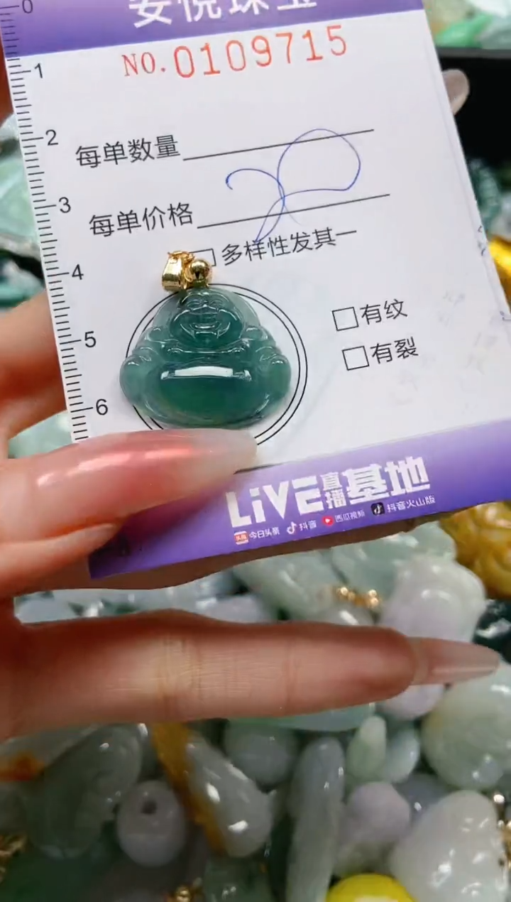 【闪购商品】翡翠颈饰未镶嵌闪购0109715