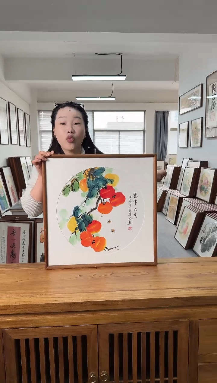 书法王树明101-53*53绘画手绘同款榫卯