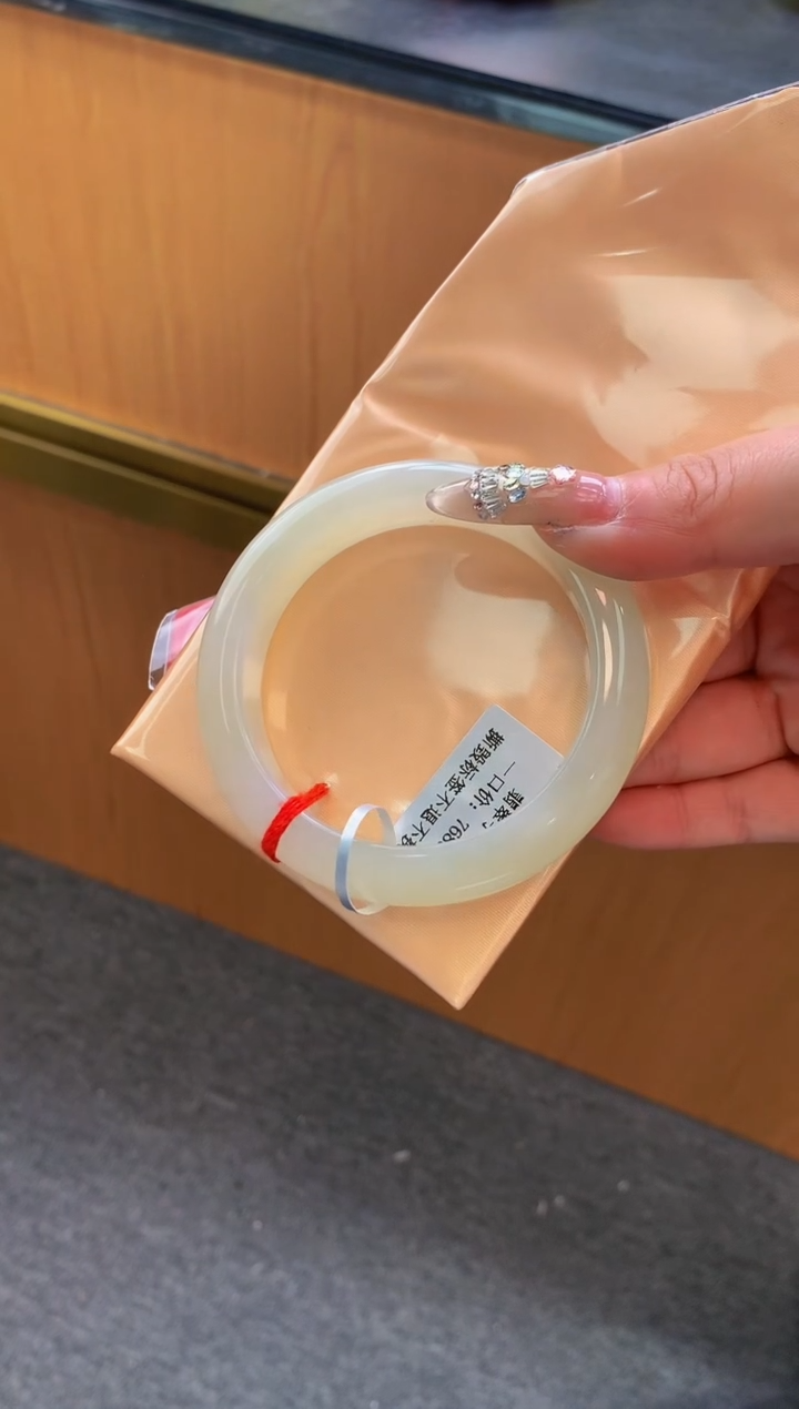 未镶嵌手镯翡翠-F119-正圈55.7