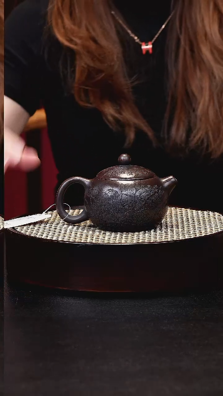 茶壶紫砂宜兴茶壶h108458
