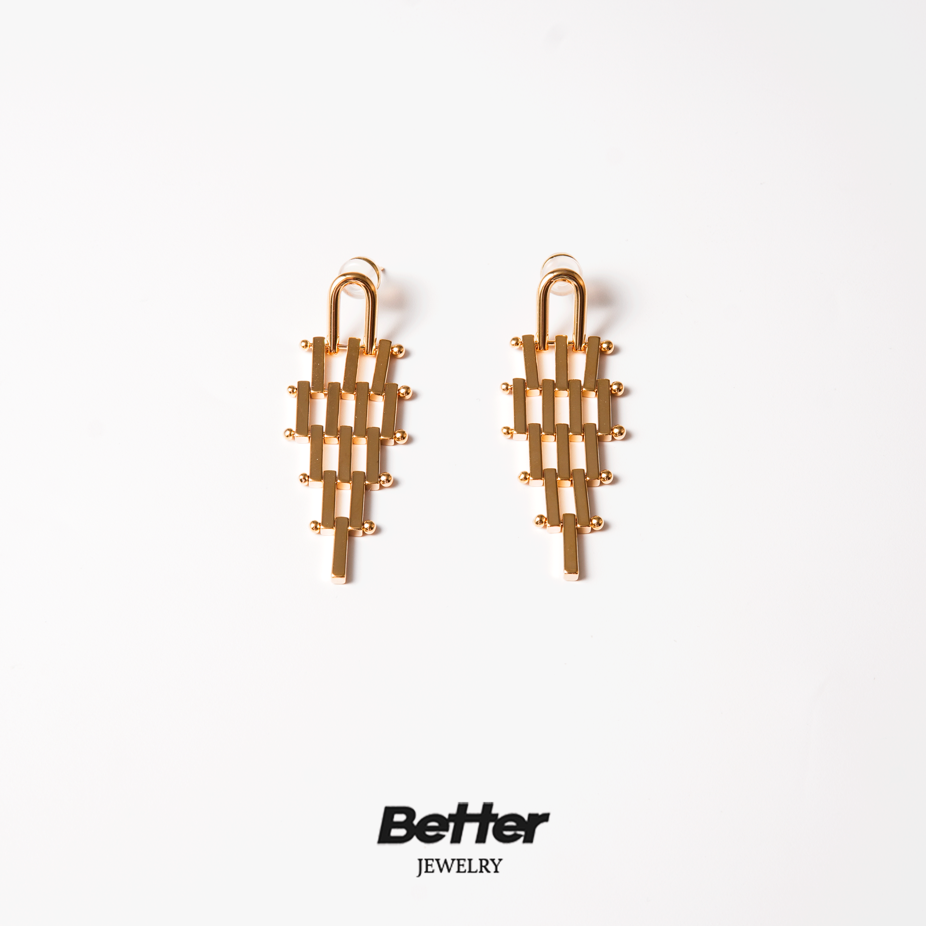 铜合金耳饰 B506  星光流苏耳钉