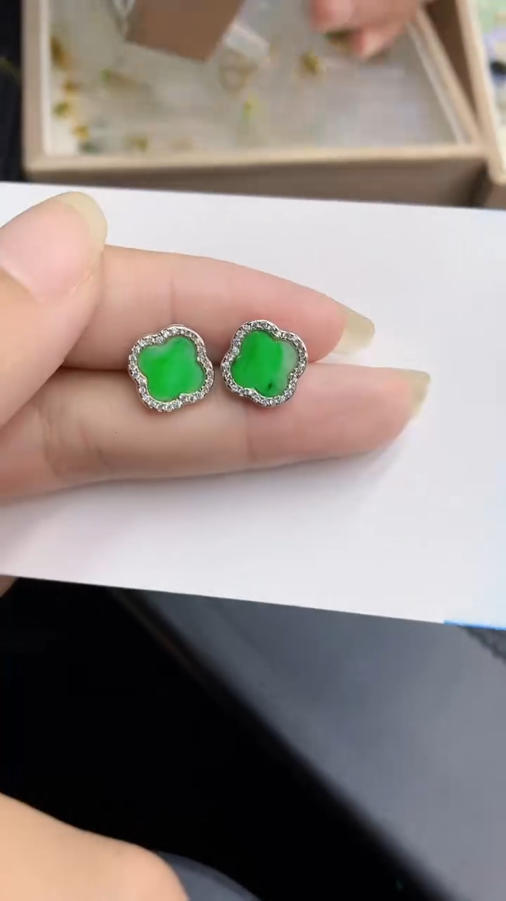 【闪购商品】翡翠颈饰银S925镶嵌            8