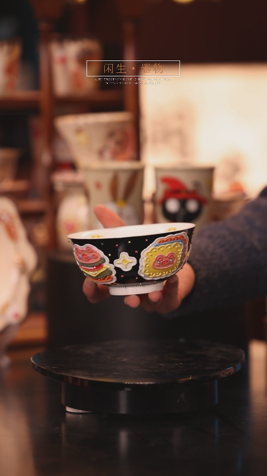 【闪购商品】随机景德镇可爱设计师款陶瓷