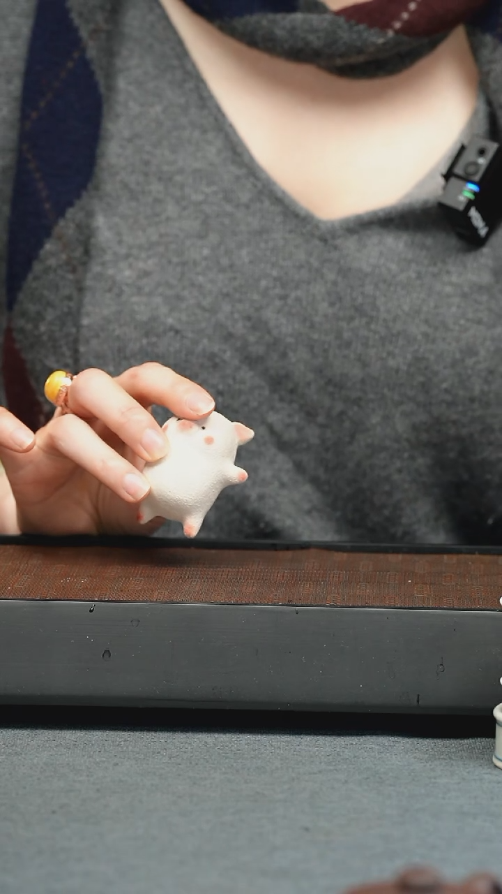 【闪购商品】杯茶宠-躺平猪（白）