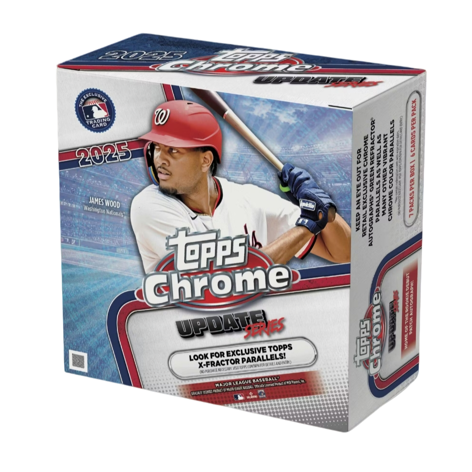 2025 Topps Chrome Update Baseball Mega 棒球 球星卡 单盒