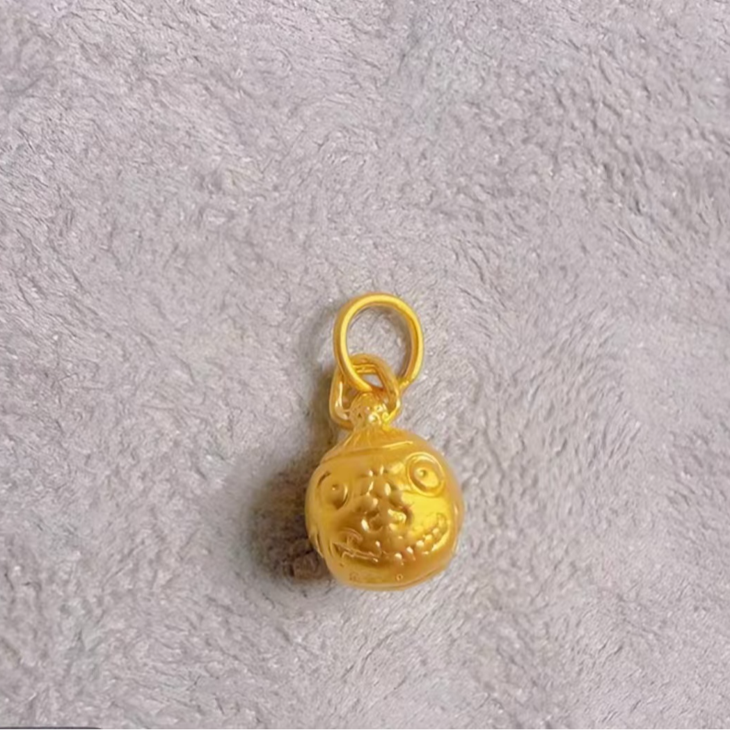 【足金999 黄金足金吞金兽配件 纳金添喜 PH