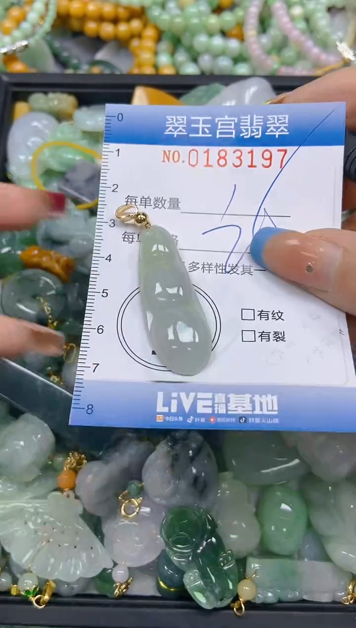 翡翠未镶嵌颈饰闪购0183197