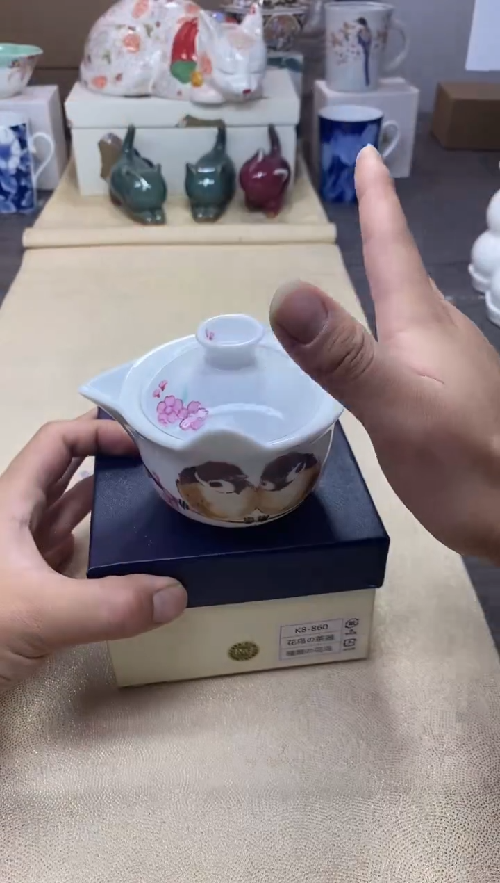 【闪购商品】茶具耐高温全品全新 （樱花雀宝瓶 ）