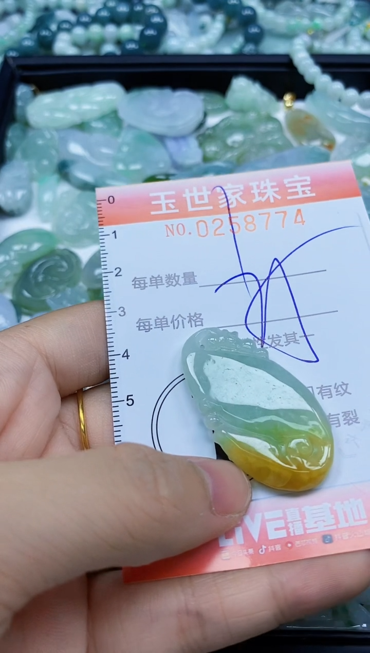 翡翠未镶嵌颈饰闪购0258774