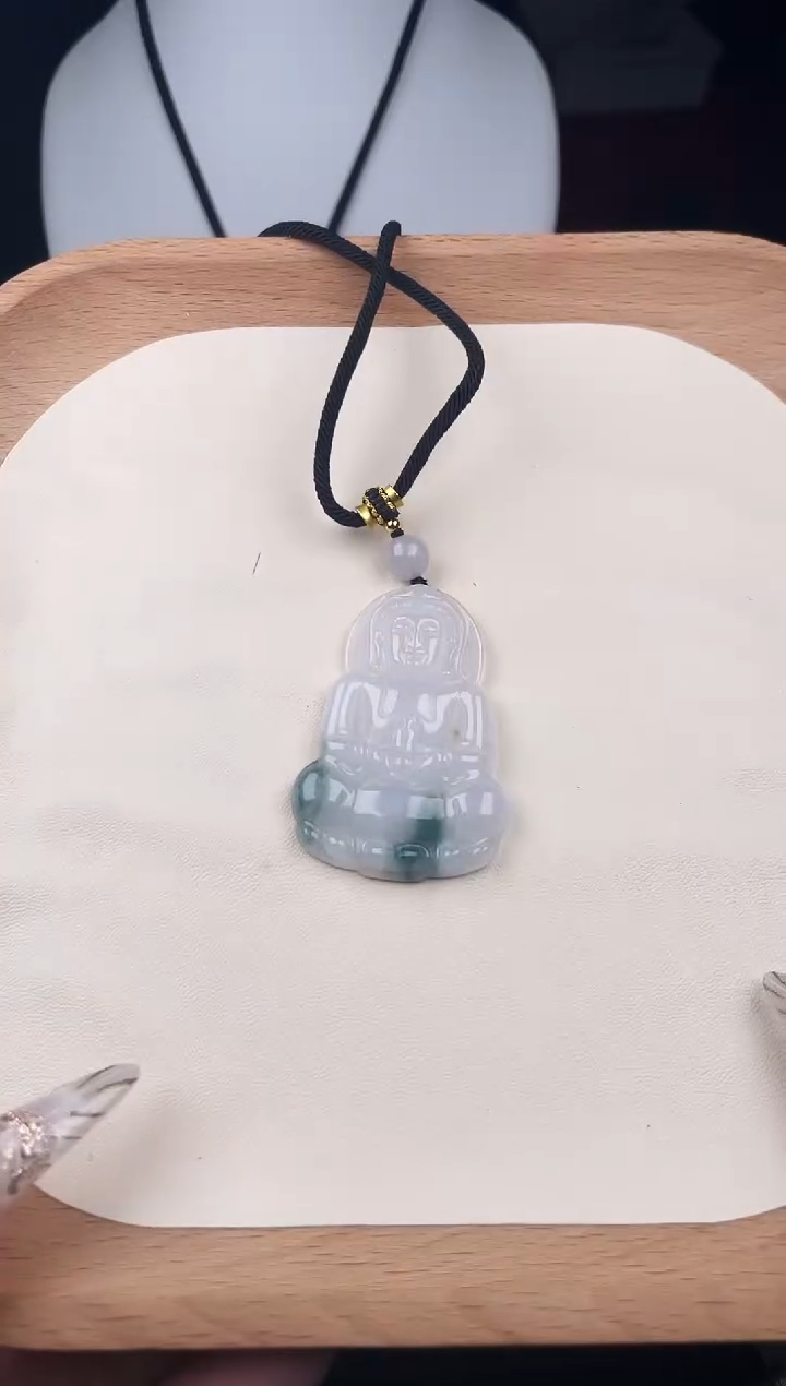 颈饰未镶嵌翡翠YG626飘花观音