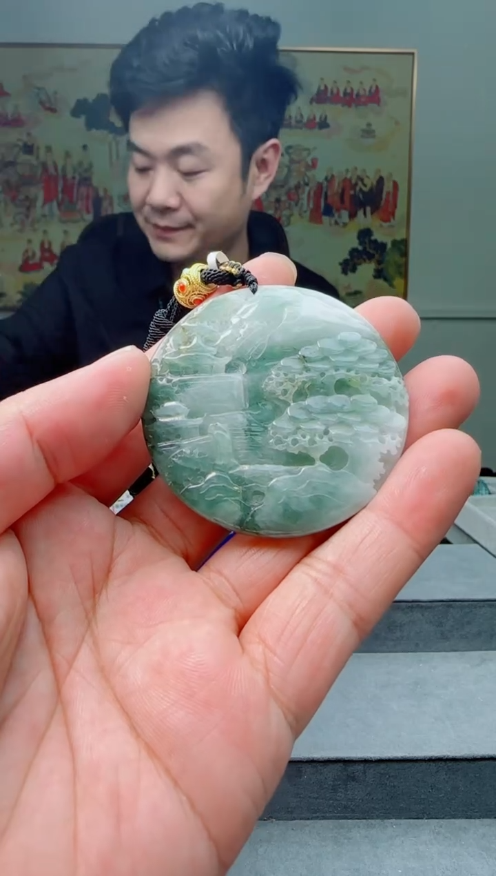 【闪购商品】翡翠颈饰未镶嵌11111111111