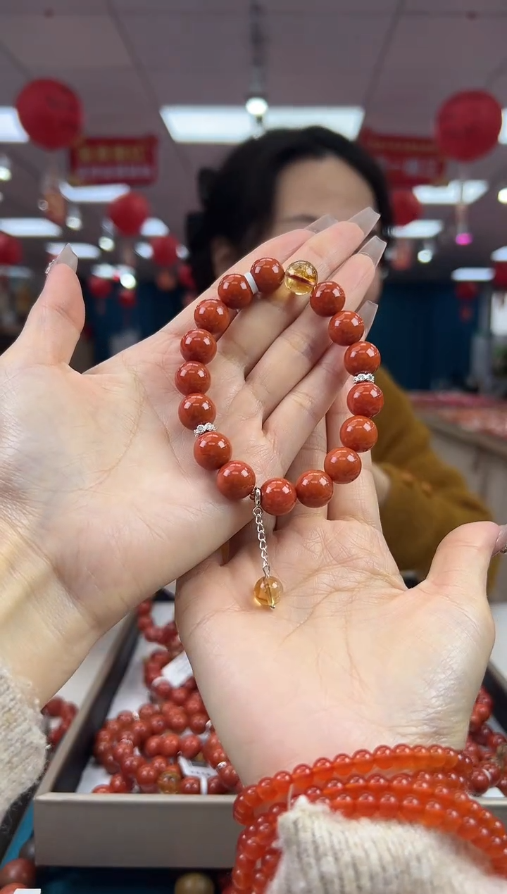 【闪购商品】南红玛瑙手串合金2.26-2-10（多样式）