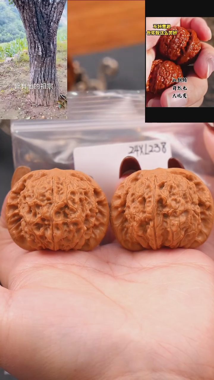 【闪购商品】文玩核桃把件42血麒麟