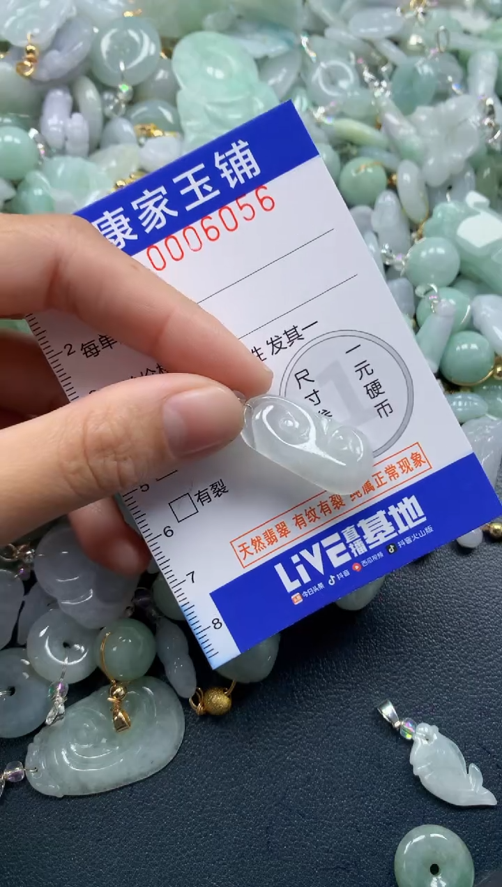 颈饰未镶嵌翡翠6056