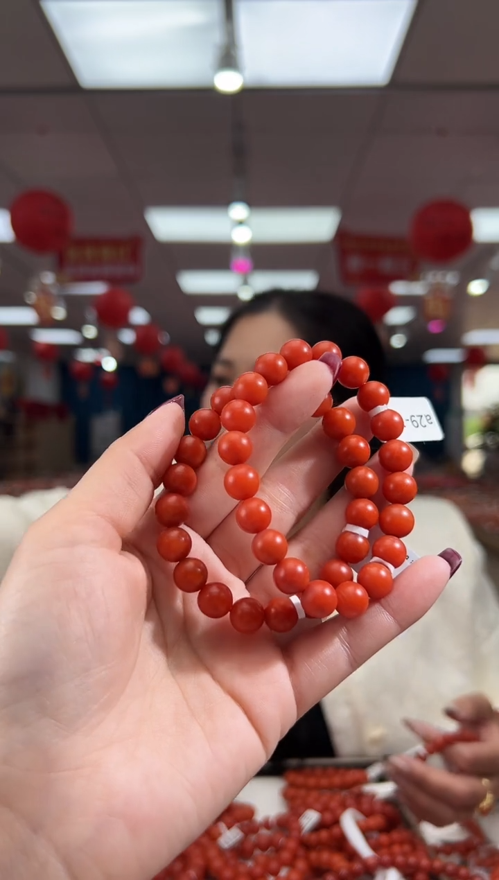 【闪购商品】南红玛瑙珠串未镶嵌多样发其一/9/92200086