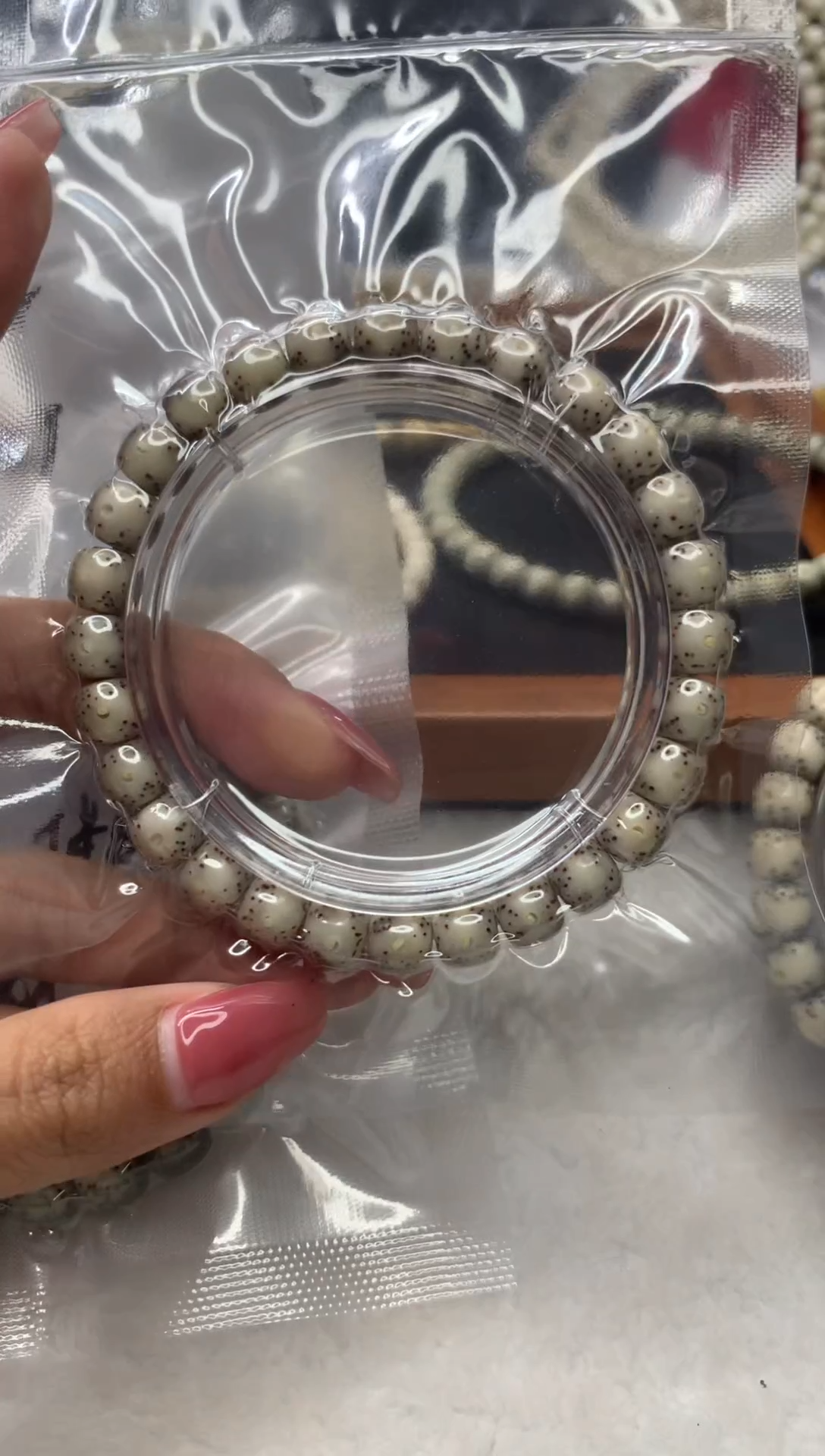 星月菩提手串8*7冰糖