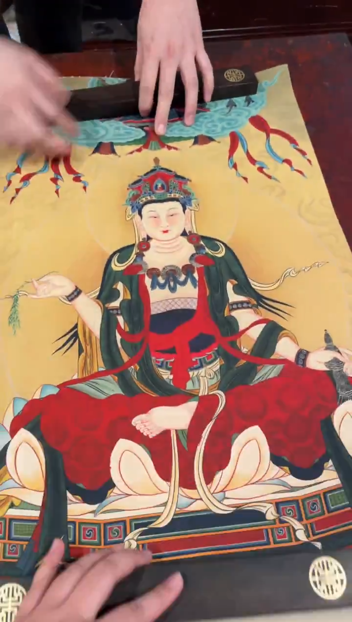 卷轴画手绘唐卡113