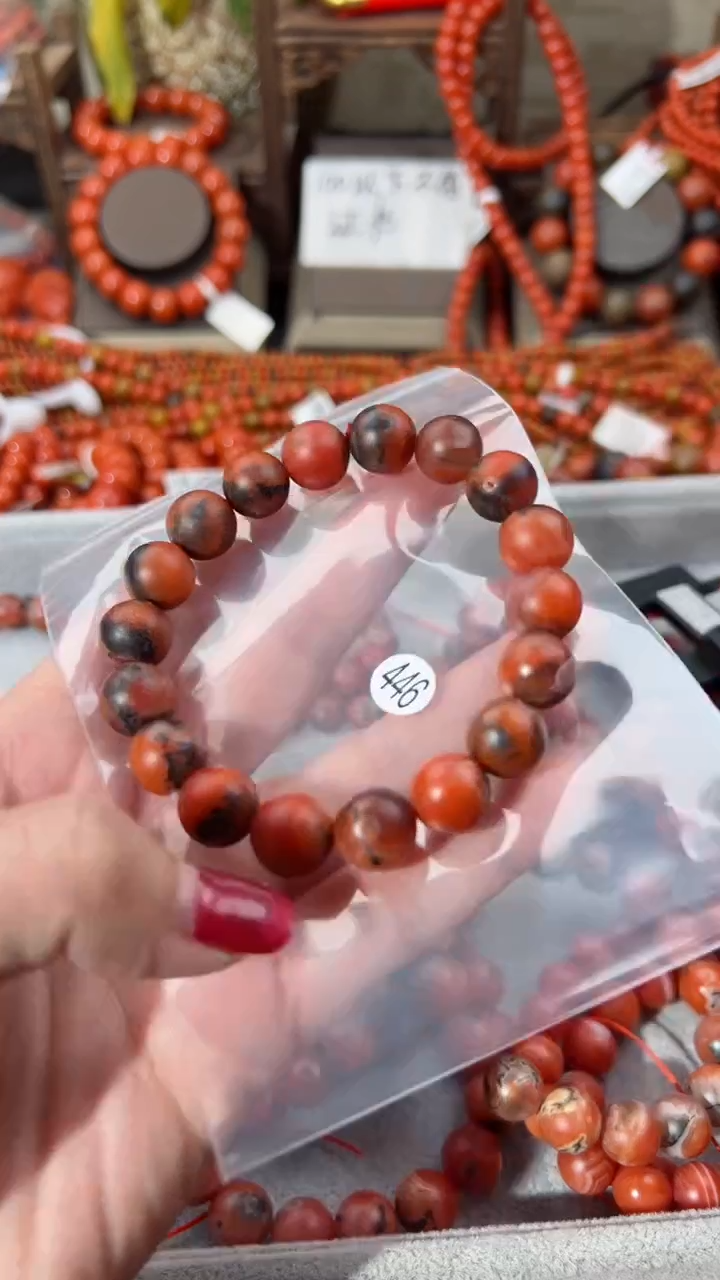 【闪购商品】南红玛瑙手串未镶嵌11
