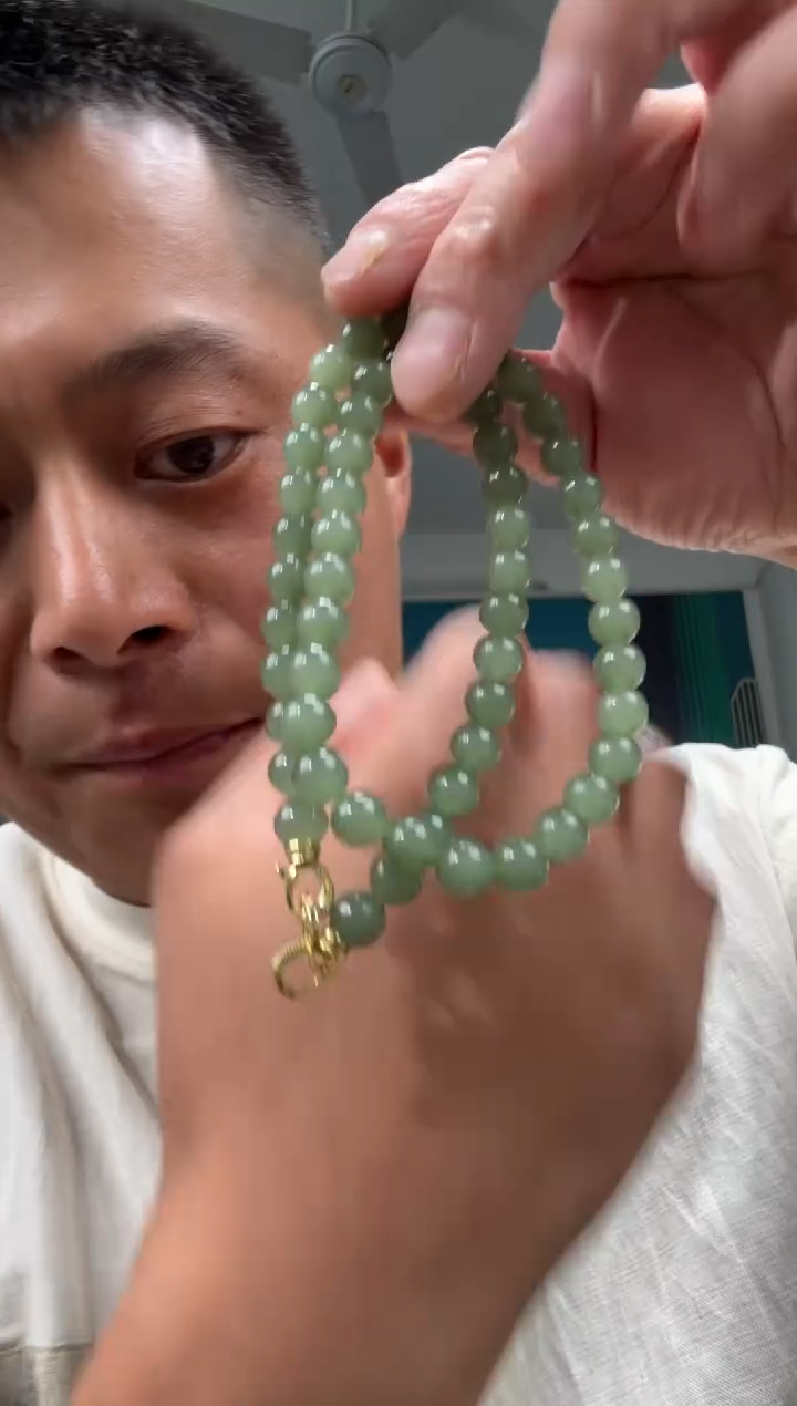 和田玉未镶嵌颈饰项链