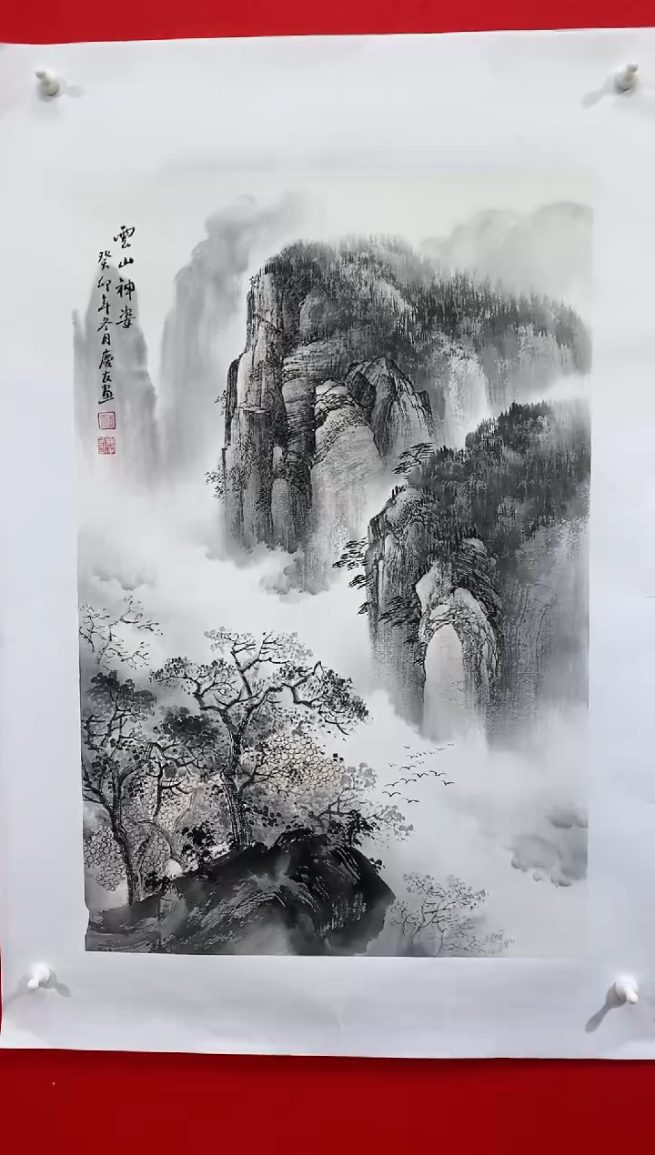 【闪购商品】国画lqy3021杰李庆友老师