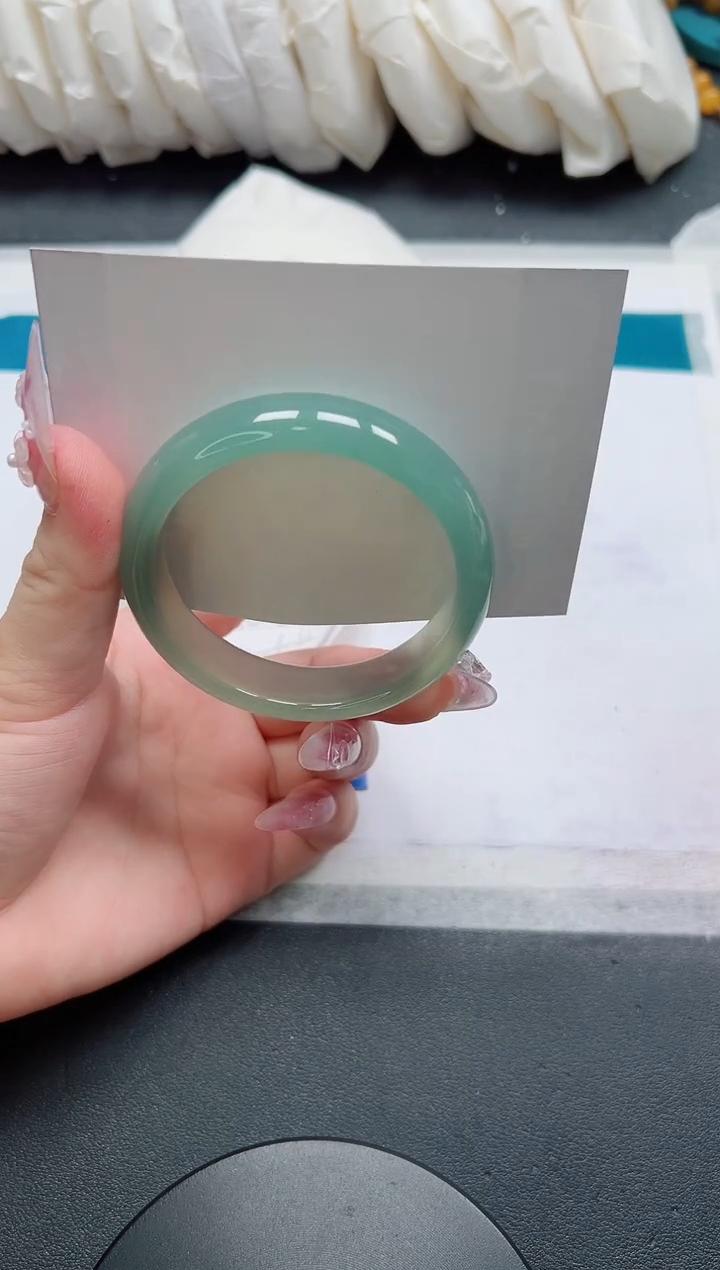 石英质玉手镯未镶嵌184-54.5