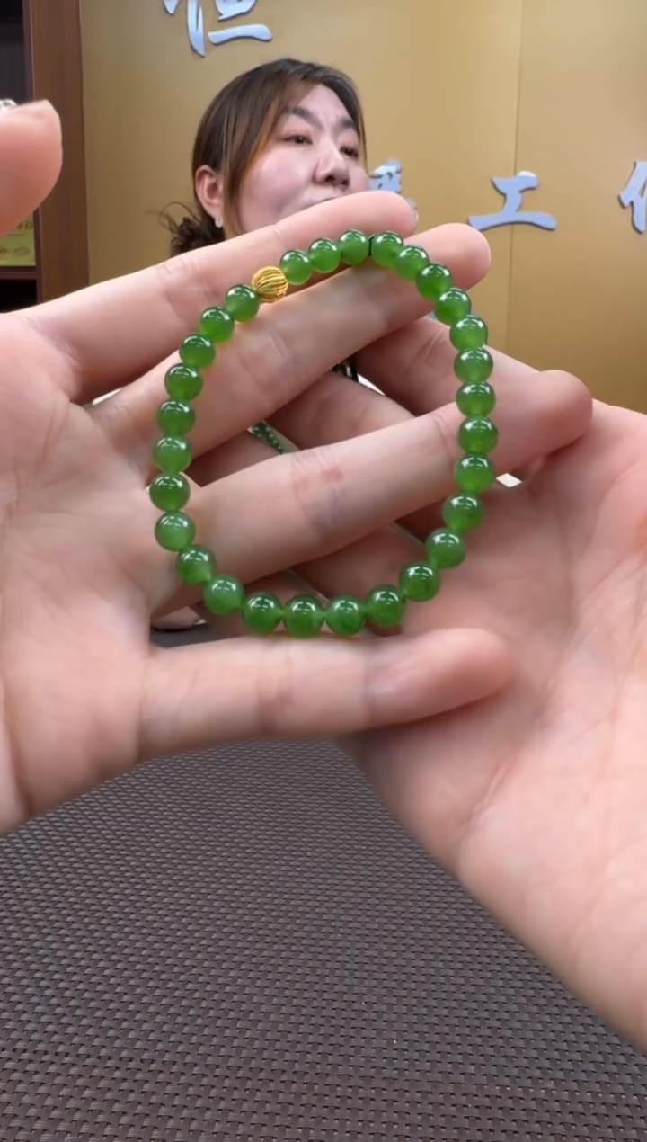 【闪购商品】和田玉手串未镶嵌5-6mm