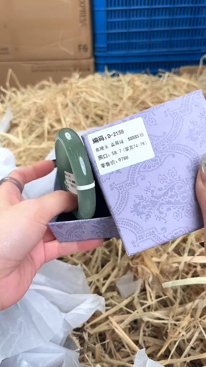未镶嵌手镯石英质玉D-2158